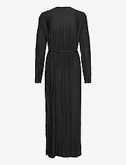Selected Femme - SLFELLIE LS PLISSE MAXI DRESS - odzież imprezowa w cenach outletowych - black - 1