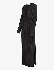 Selected Femme - SLFELLIE LS PLISSE MAXI DRESS - odzież imprezowa w cenach outletowych - black - 2