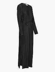Selected Femme - SLFELLIE LS PLISSE MAXI DRESS - odzież imprezowa w cenach outletowych - black - 3