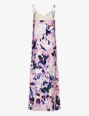Selected Femme - SLFTHEA ANKLE AOP SATIN STRAP DRESS B - sukienki na ramiączkach - moonlite mauve - 1
