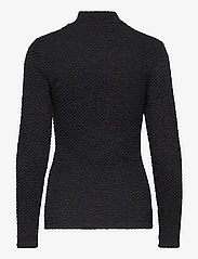 Selected Femme - SLFGINNY LS HIGH NECK TOP NOOS - t-shirts & tops - black - 1