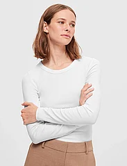 Selected Femme - SLFDIANNA LS O-NECK TOP NOOS - lowest prices - bright white - 6