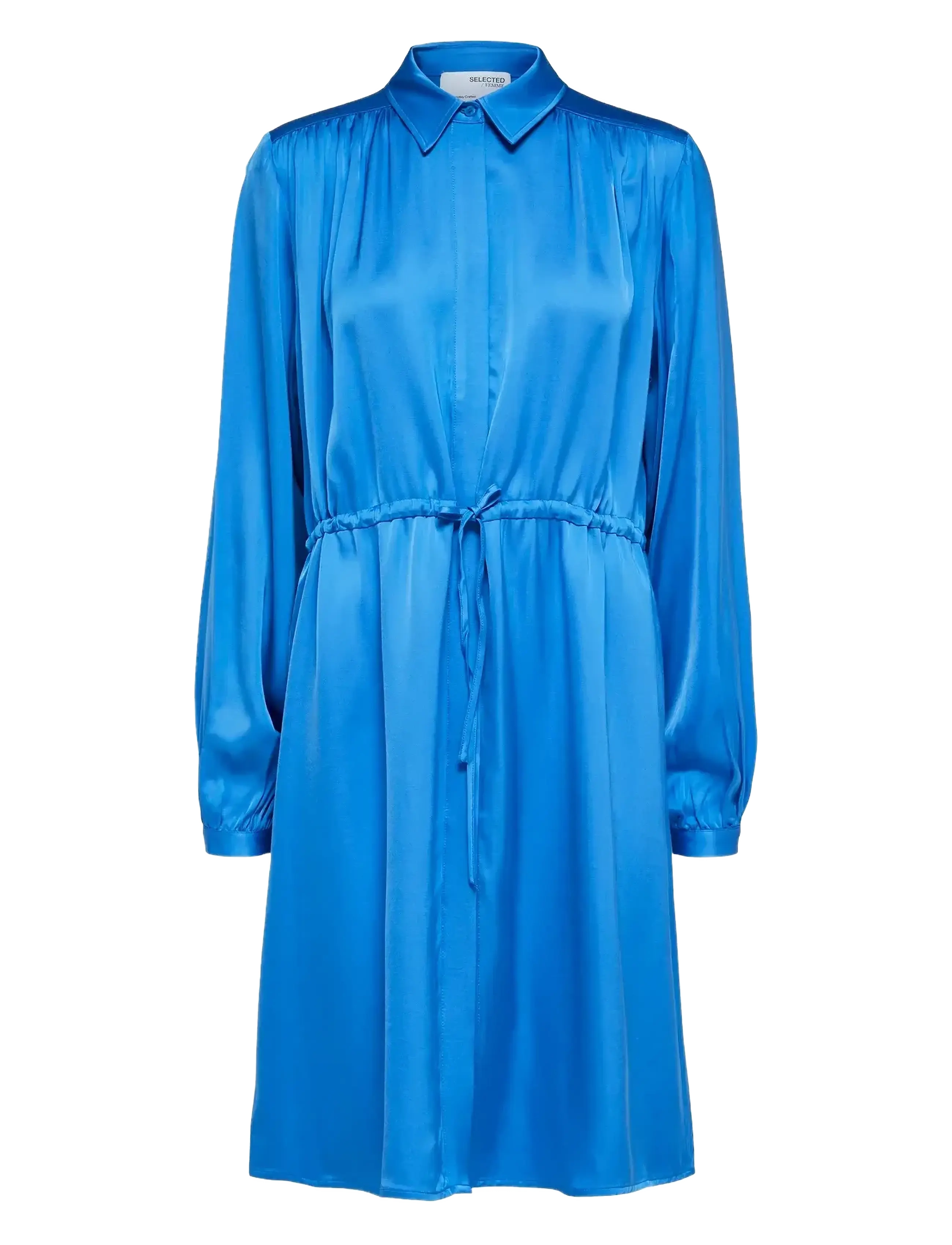 Selected SLFTHEA LS SHORT DRESS B - Selected - NEBULAS BLUE / blue