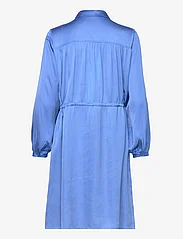 Selected Femme - SLFTHEA LS SHORT DRESS B - skjortklänningar - nebulas blue - 1