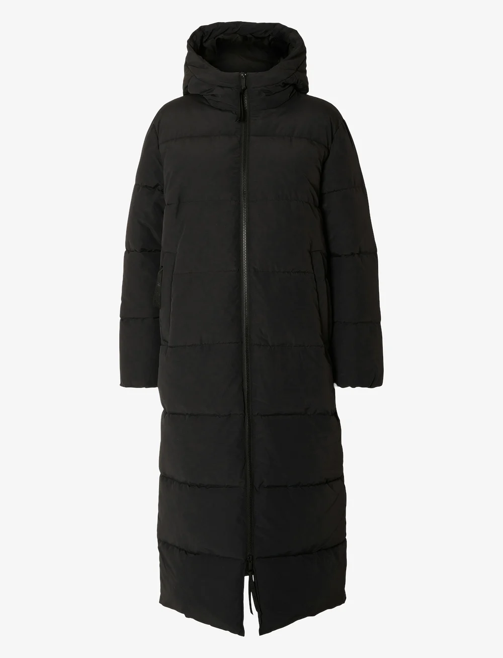 Selected - SLFJANINA LONG PUFFER COAT - dunkappor - black - 1
