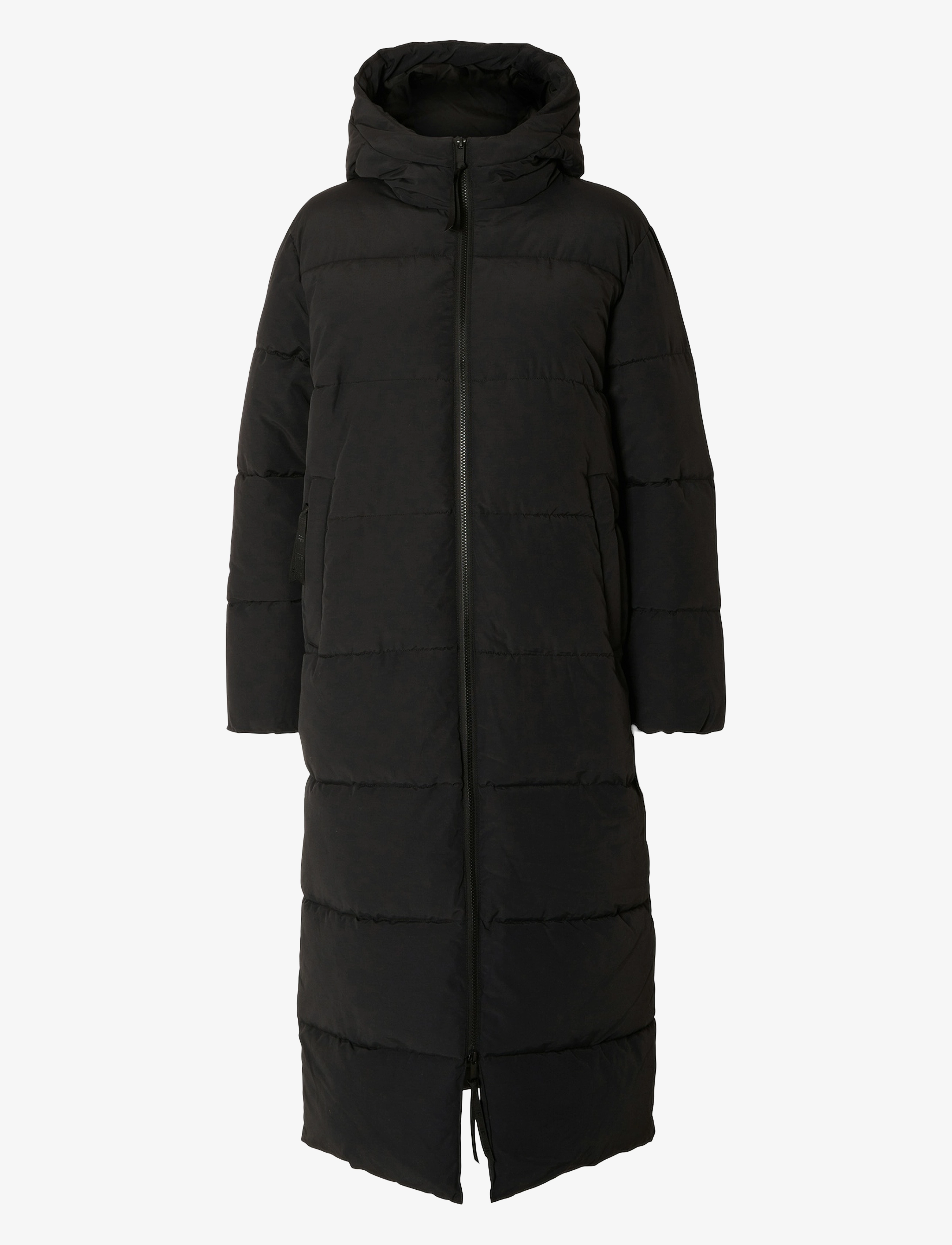 Selected SLFJANINA LONG PUFFER COAT - Höstfynd - BLACK / black