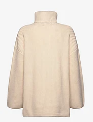 Selected Femme - SLFMARY LS LONG KNIT ROLL NECK - megztiniai su aukšta apykakle - birch - 1