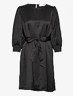 SLFREYA 3/4 SHORT DRESS B - BLACK
