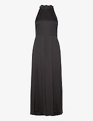 Selected Femme - SLFREGINA HALTERNECK ANKLE DRESS B - vakarėlių drabužiai išparduotuvių kainomis - black - 0