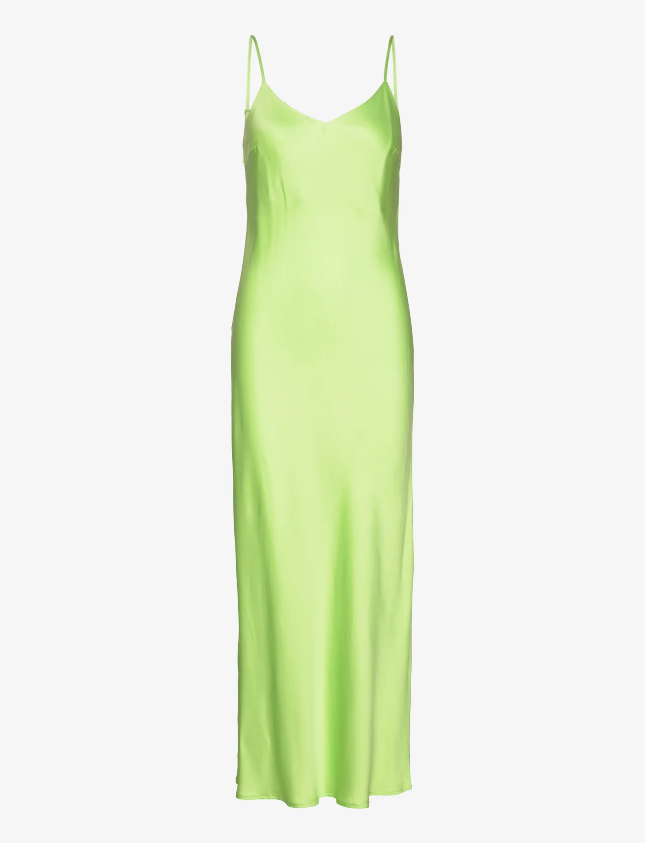 Selected Femme - SLFREGI SLIP ANKLE DRESS B - maxi dresses - sharp green - 0
