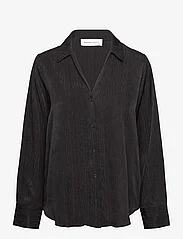 Selected Femme - SLFTYRA LS SHIRT B - langærmede skjorter - black - 0
