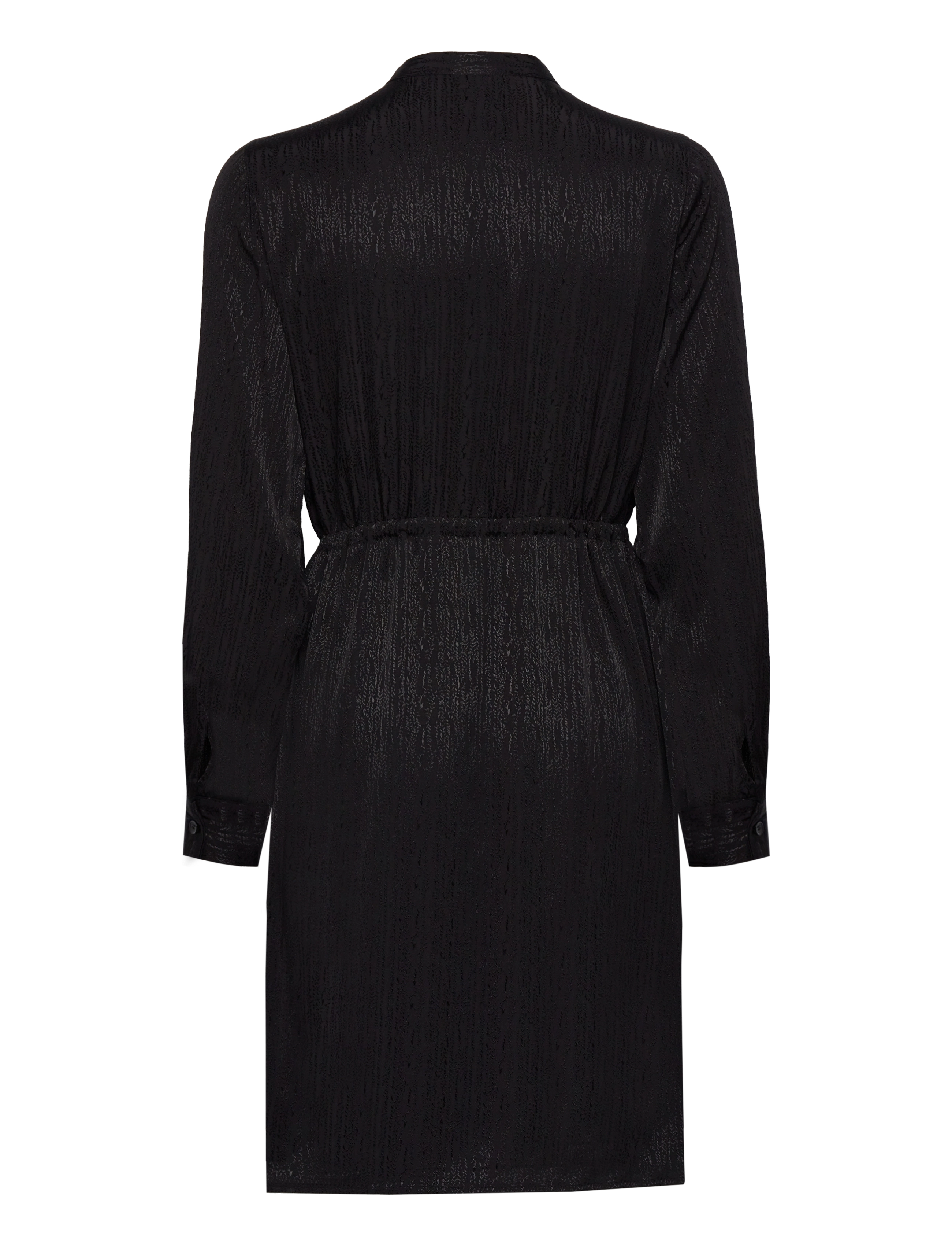 Selected - SLFTYRA SHORT DRESS B - skjortekjoler - black - 1