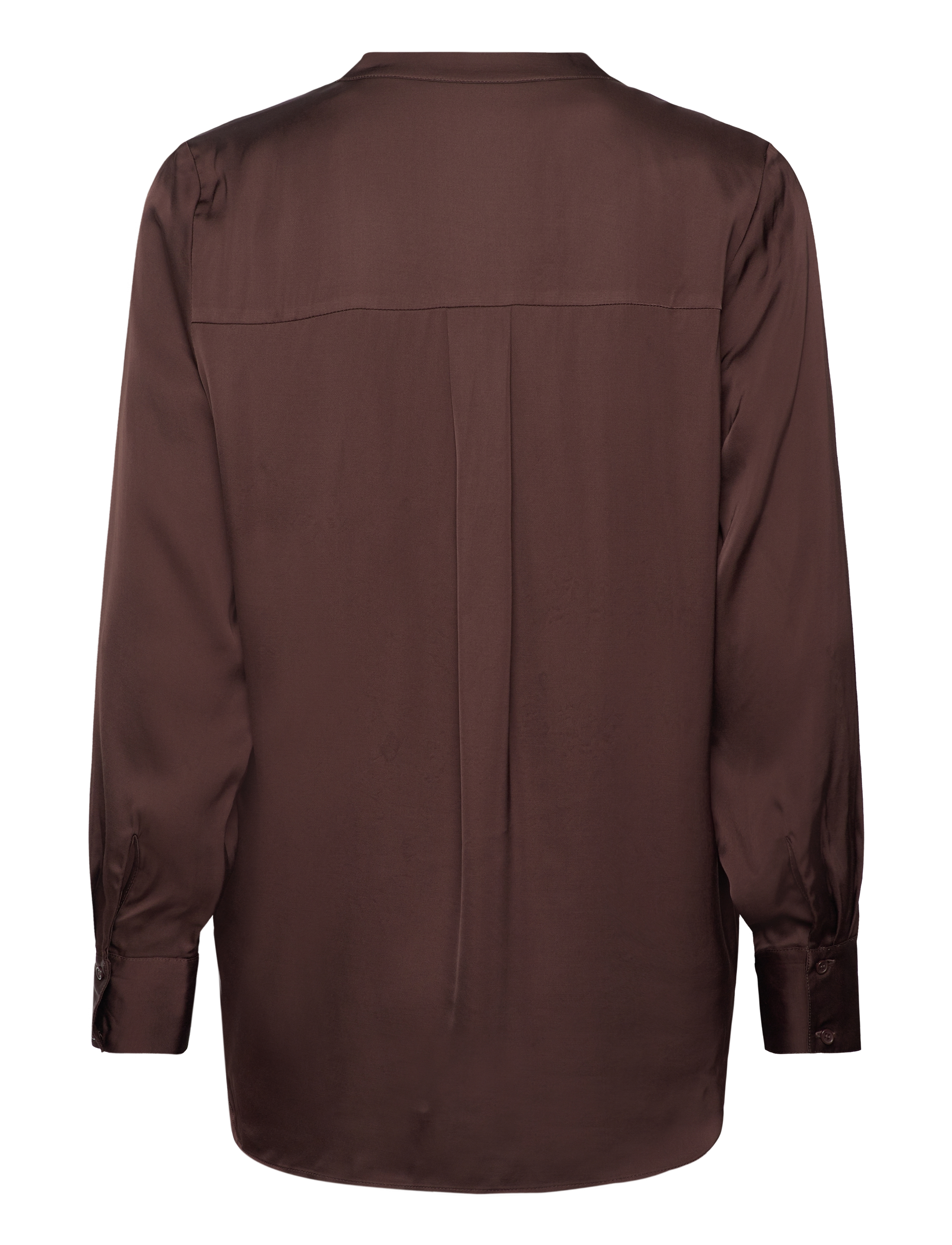 Selected Femme - SLFMARIBELL LS SATIN TOP B - java - 1