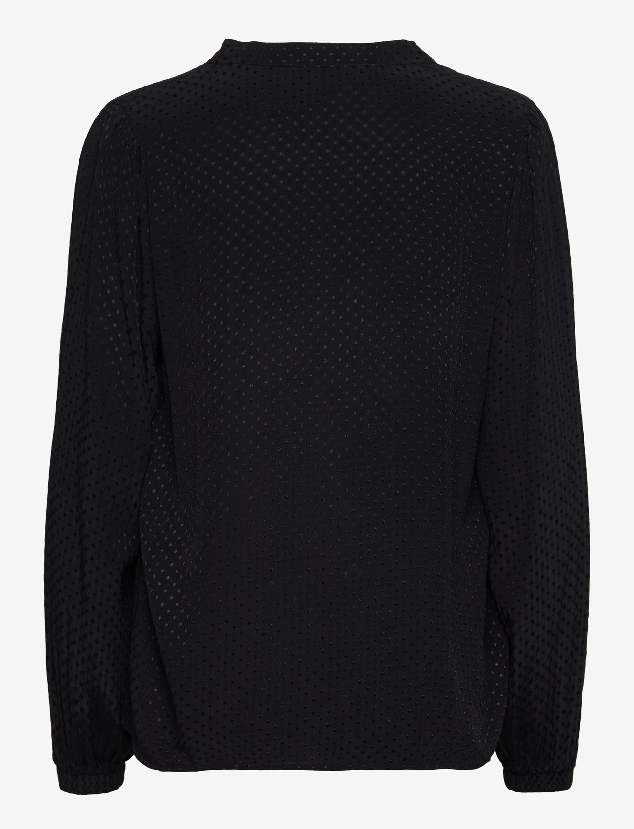 Selected - SLFFRAYA LS TOP B - pikkade varrukatega pluusid - black - 1