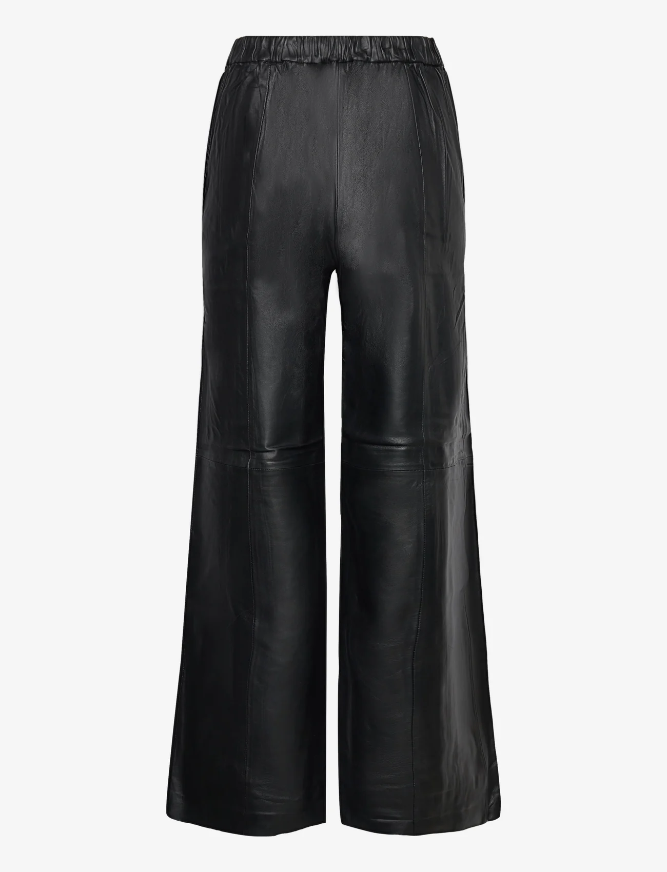 Selected Femme Slffianna Hw Wide Leather Pant (Black) – 148.50 ...