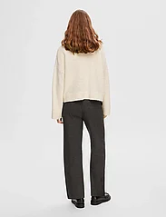 Selected Femme - SLFSIA RAS LS KNIT ZIPPER CARDIGAN NOOS - swetry rozpinane - birch - 3