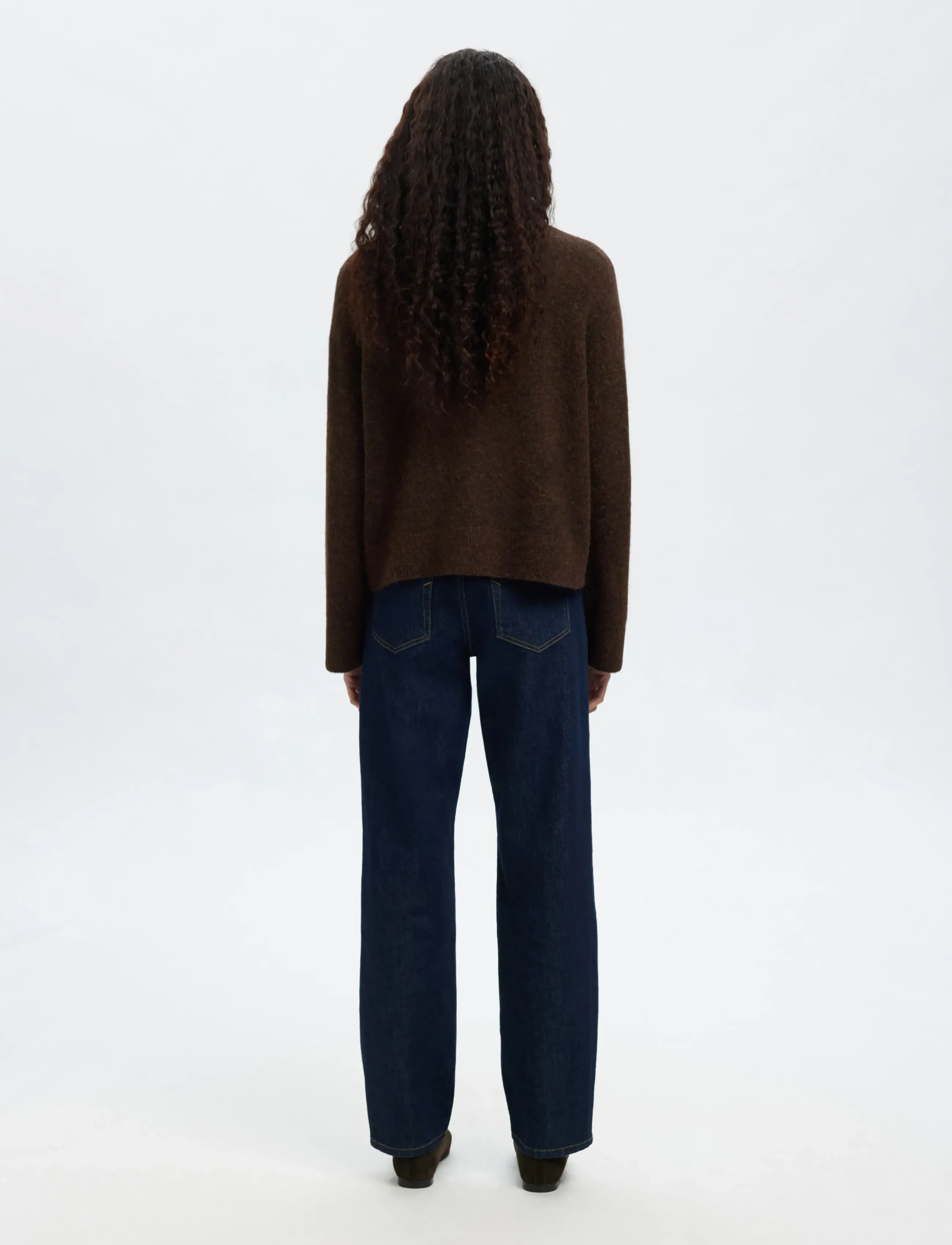 Selected - SLWSIA RAS LS KNIT ZIPPER CARDIGAN NOOS - gilets - delicioso - 2
