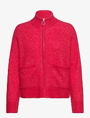 Selected Femme - SLFSIA RAS LS KNIT ZIPPER CARDIGAN NOOS - swetry rozpinane - ski patrol - 0