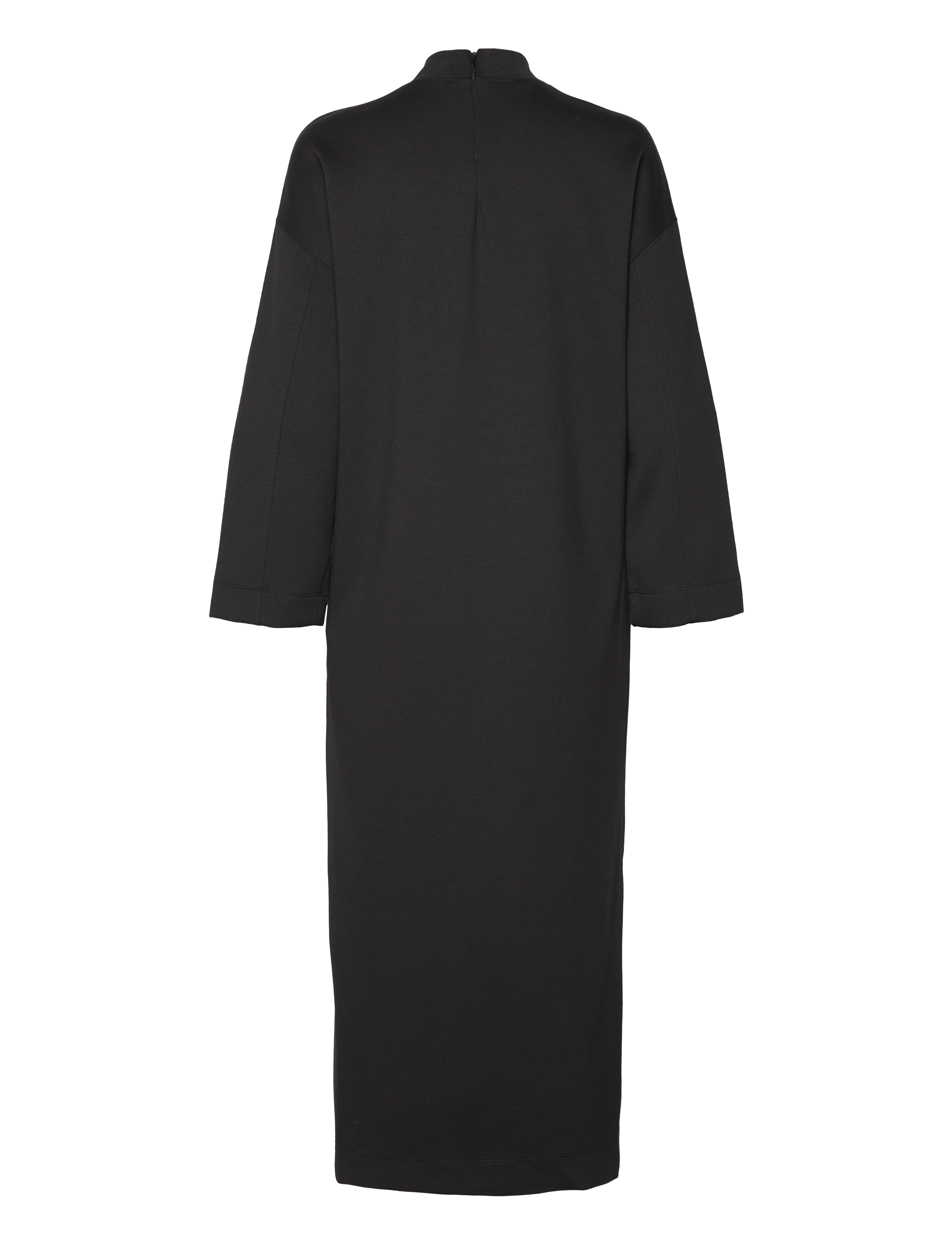 Selected - SLFJANE LS ANKLE DRESS - midi-kleider - black - 1