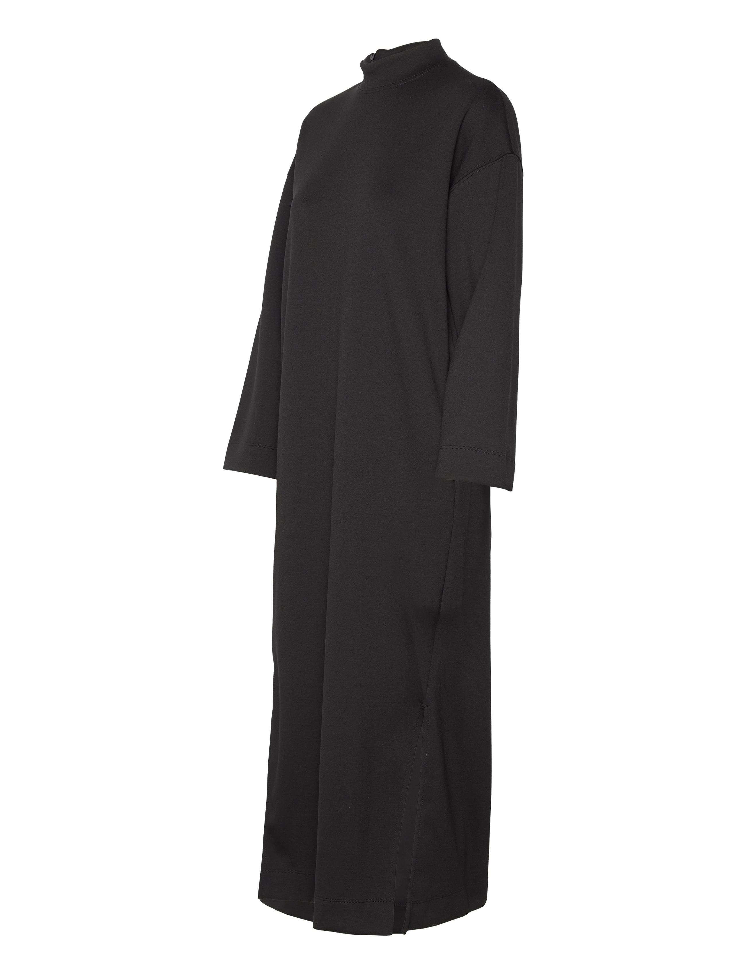 Selected - SLFJANE LS ANKLE DRESS - midi-kleider - black - 2