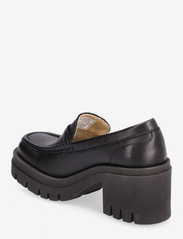Selected Femme - SLFSAGE LEATHER HIGH HEEL PENNY LOAFER - loafer mit absatz - black - 2