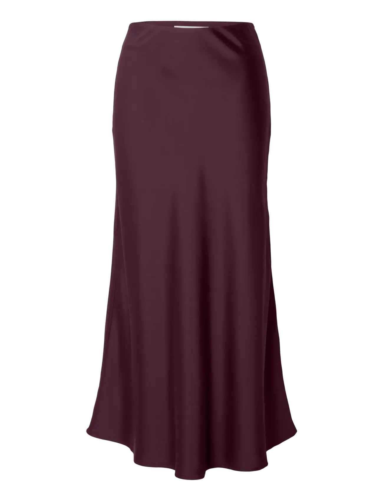 Selected SLFLENA HW MIDI SKIRT - Morsdagsgaver - FIG / burgundy