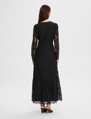 Selected Femme - SLFTARA LS ANKLE LACE DRESS B - sukienki letnie - black - 3