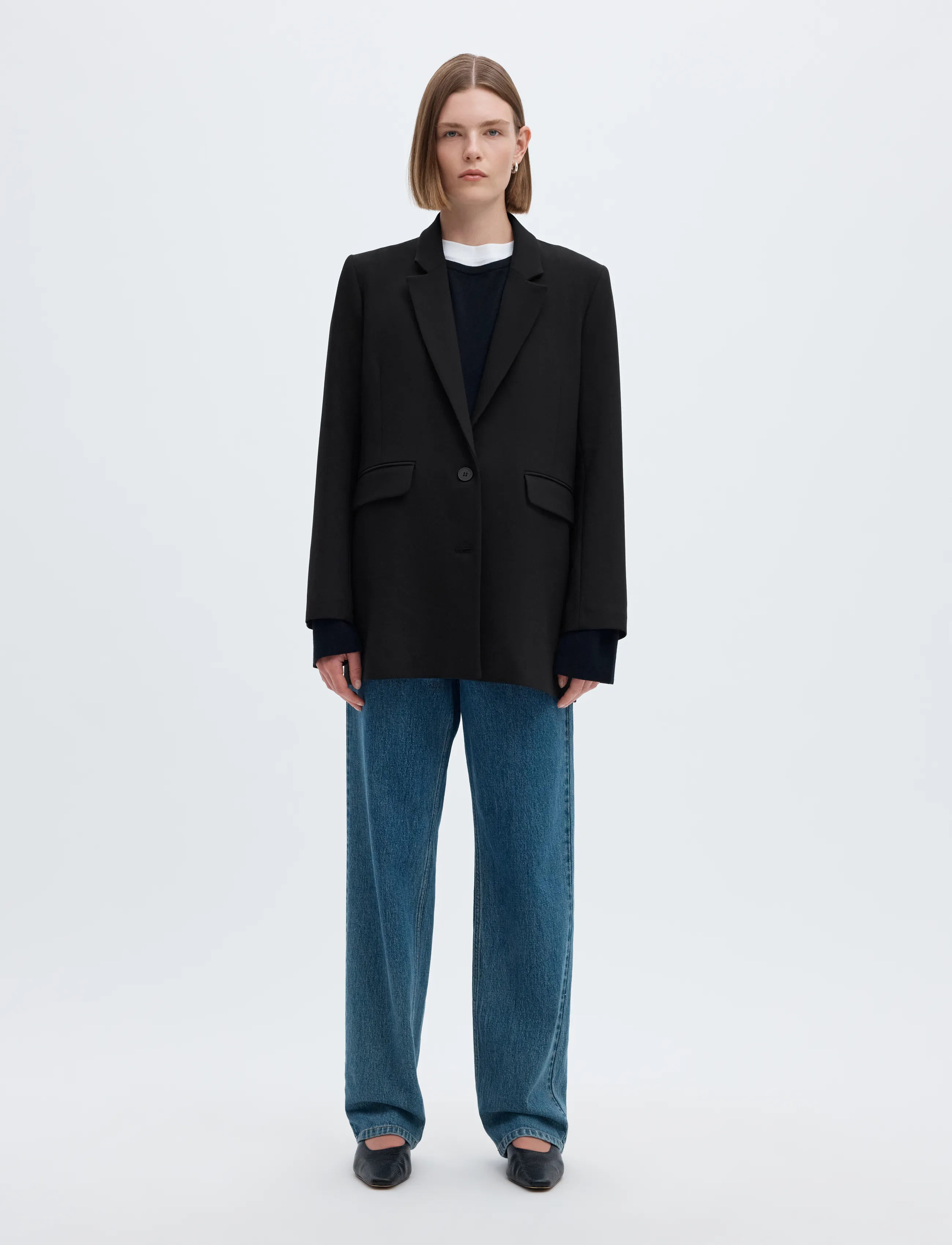 SELECTED Slwrita Ls Relaxed Blazer Fd Noos dam – bild 3