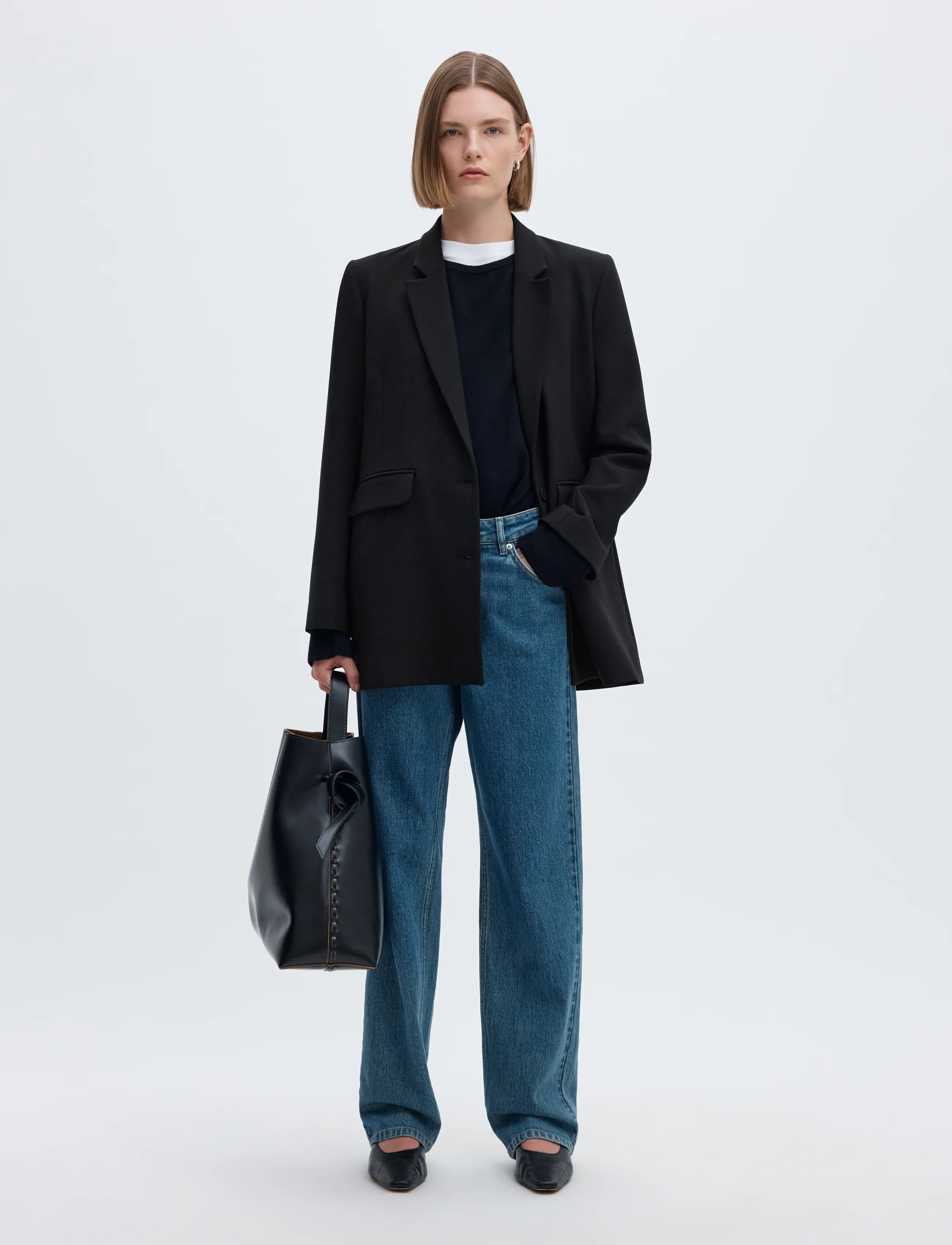 SELECTED Slwrita Ls Relaxed Blazer Fd Noos dam – bild 5