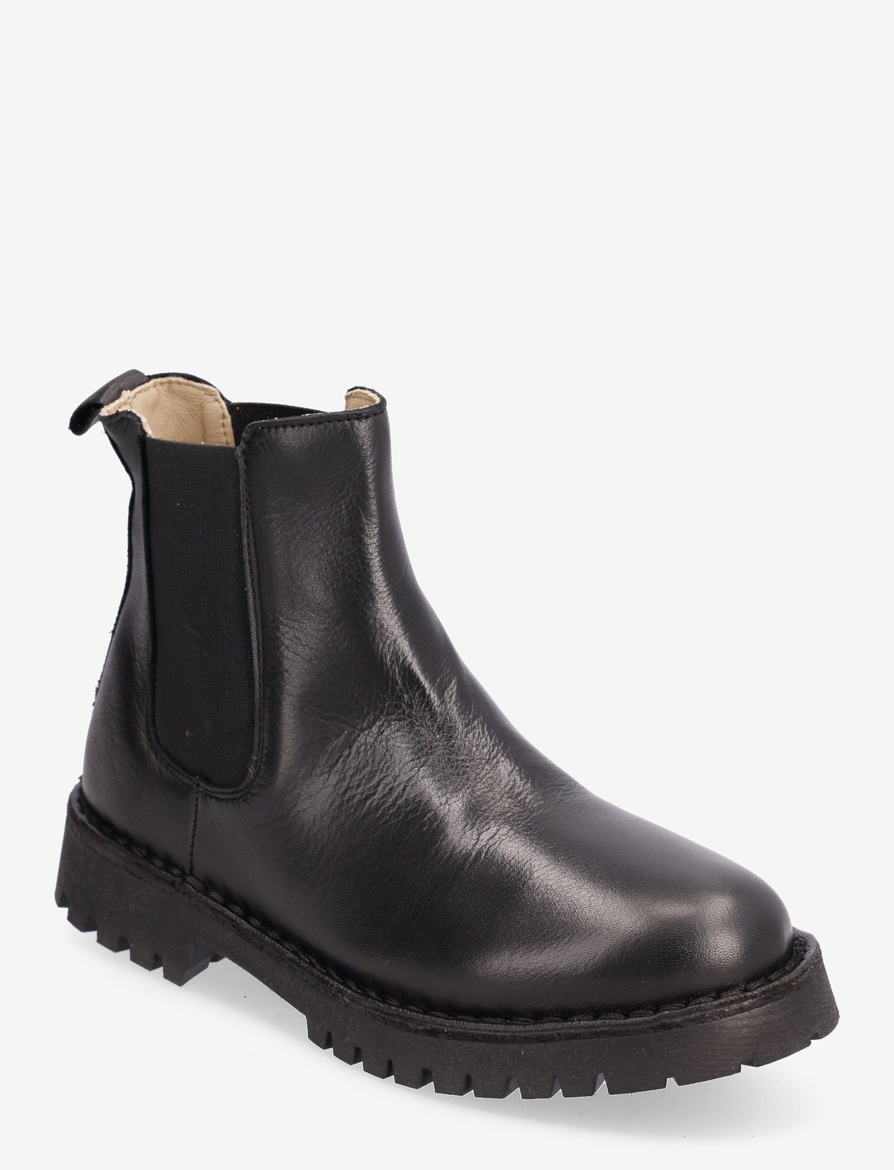 Selected Femme - SLFRILEY LEATHER CHELSEA BOOT - chelsea boots - black - 0