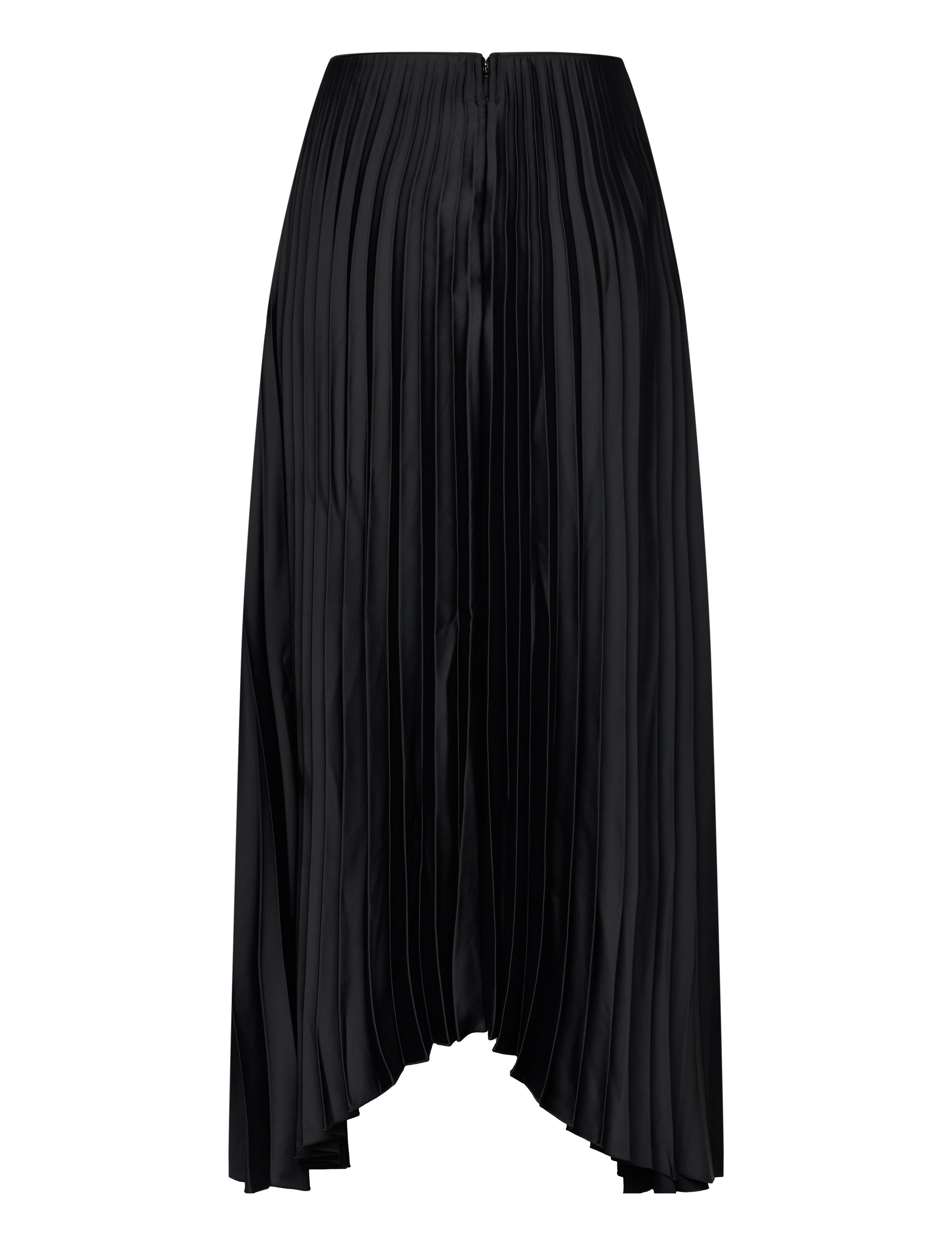 Selected - SLFTINA LONG PLISSE SKIRT B - black - 2