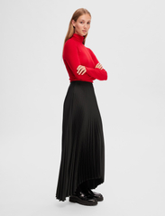 Selected Femme - SLFTINA LONG PLISSE SKIRT B - plisserede nederdele - black - 6