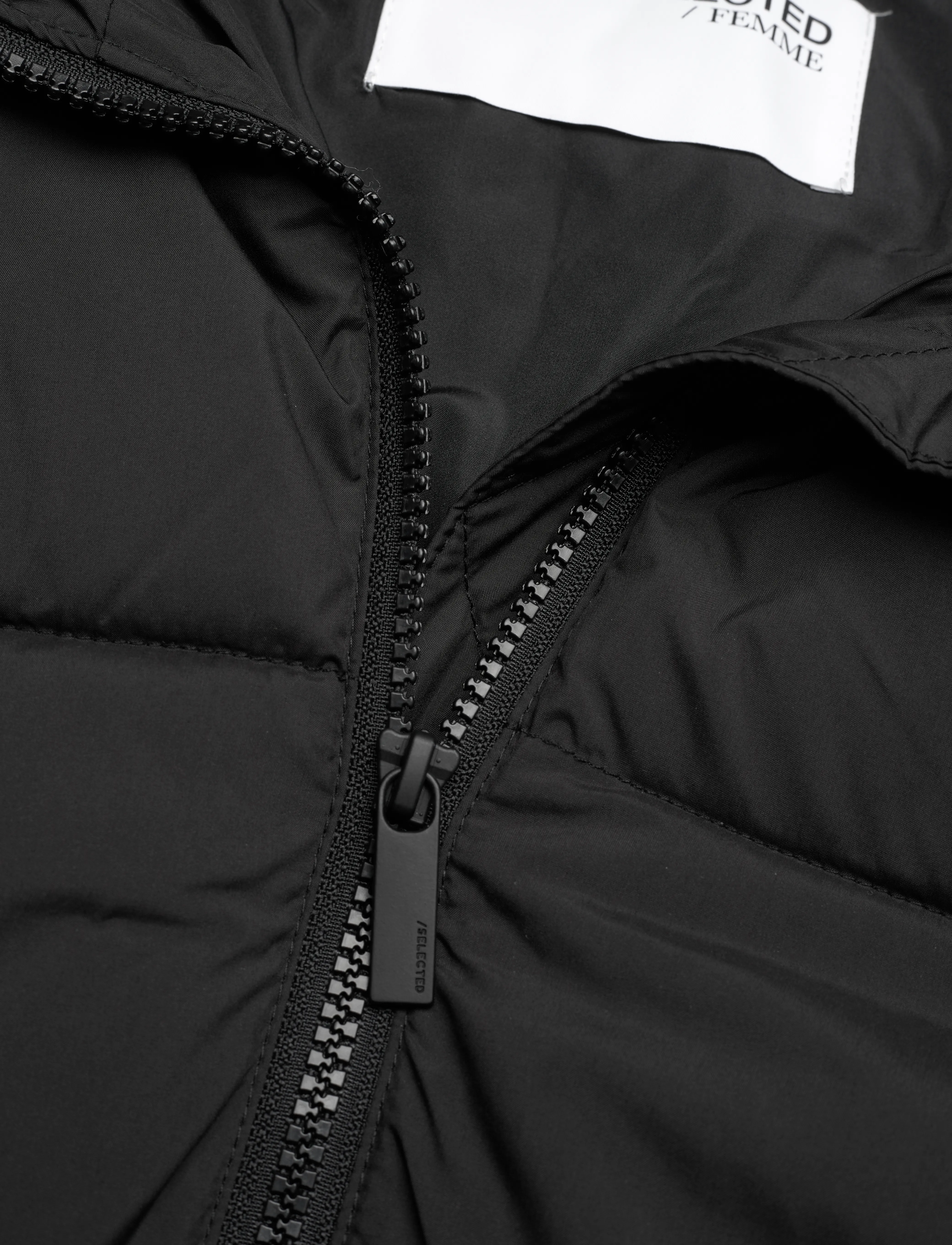 Selected Femme - SLFNANNA-DASA PUFFER JACKET - black - 2