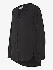 Selected Femme - SLFSIMONE-DYNELLA LS SHIRT O - long-sleeved blouses - black - 3