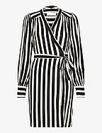 Selected Femme Slfminna alva Ls Short Wrap Dress O Robes midi Boozt