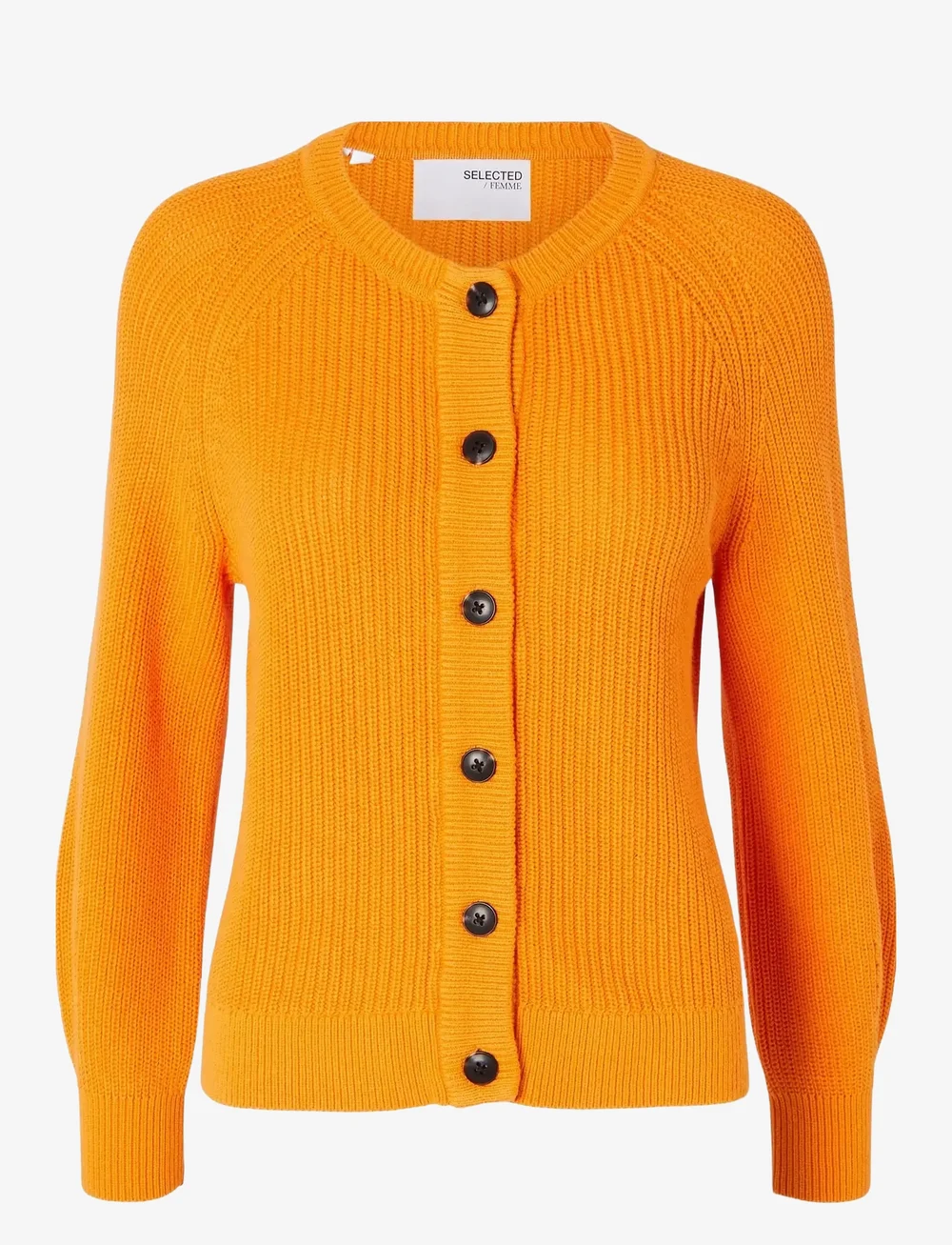 Selected - SLFLOLA LS KNIT CARDIGAN - cardigans - iceland poppy - 0