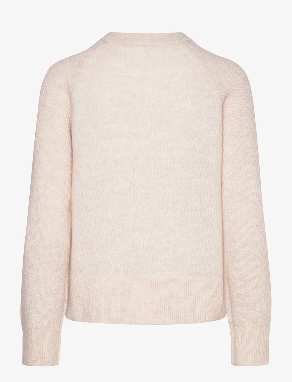 Selected - SLFRENA LS KNIT O-NECK CAMP - striktrøjer - birch - 1