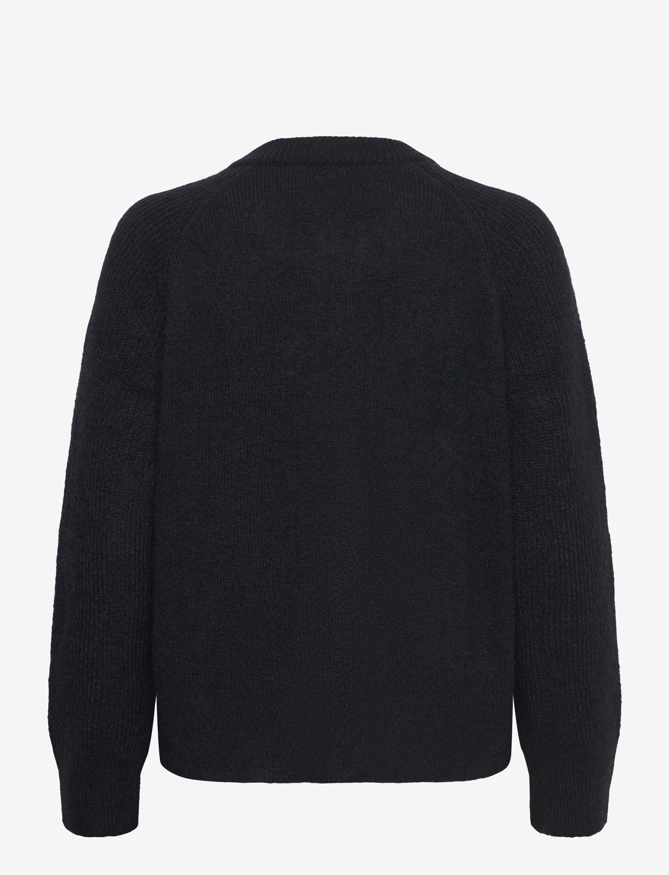 Selected - SLFRENA LS KNIT CARDIGAN CAMP - neuletakit - black - 1
