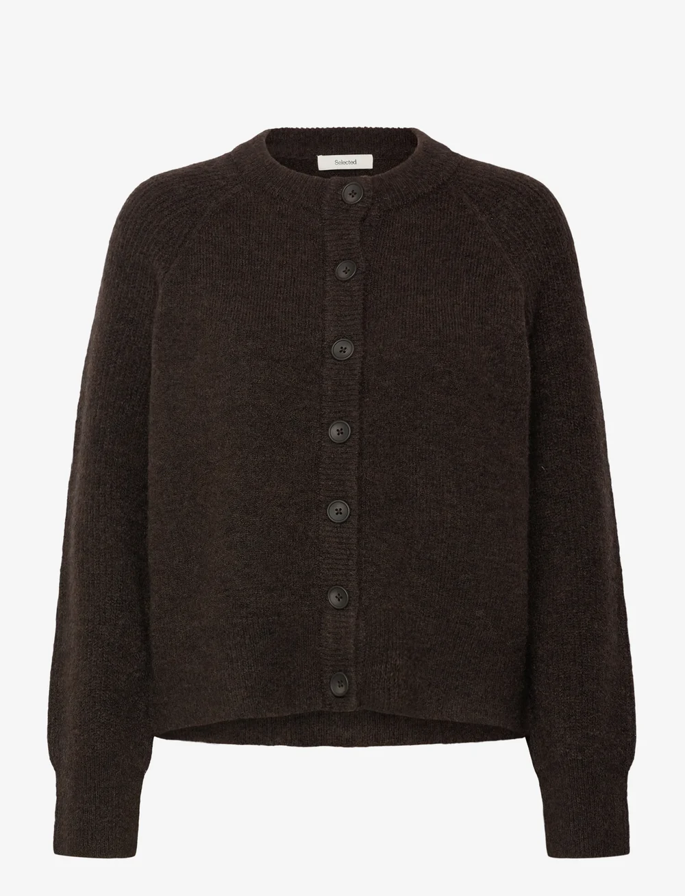 Selected - SLFRENA LS KNIT CARDIGAN CAMP - koftor - delicioso - 0