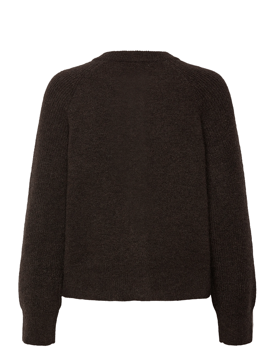Selected - SLFRENA LS KNIT CARDIGAN CAMP - koftor - delicioso - 1