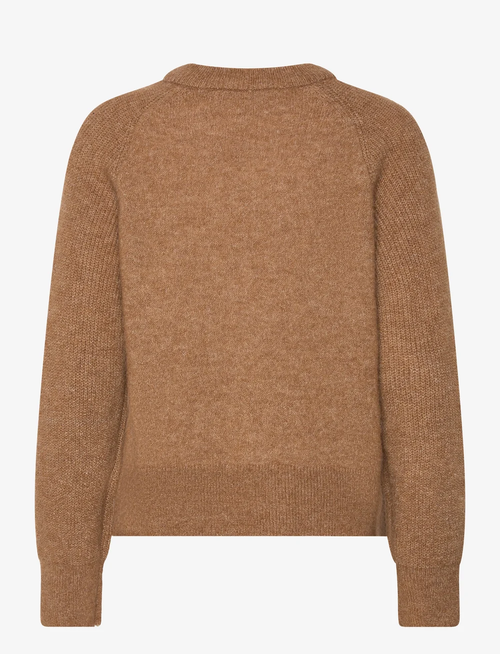 Selected - SLFRENA LS KNIT CARDIGAN CAMP - koftor - toasted coconut - 1