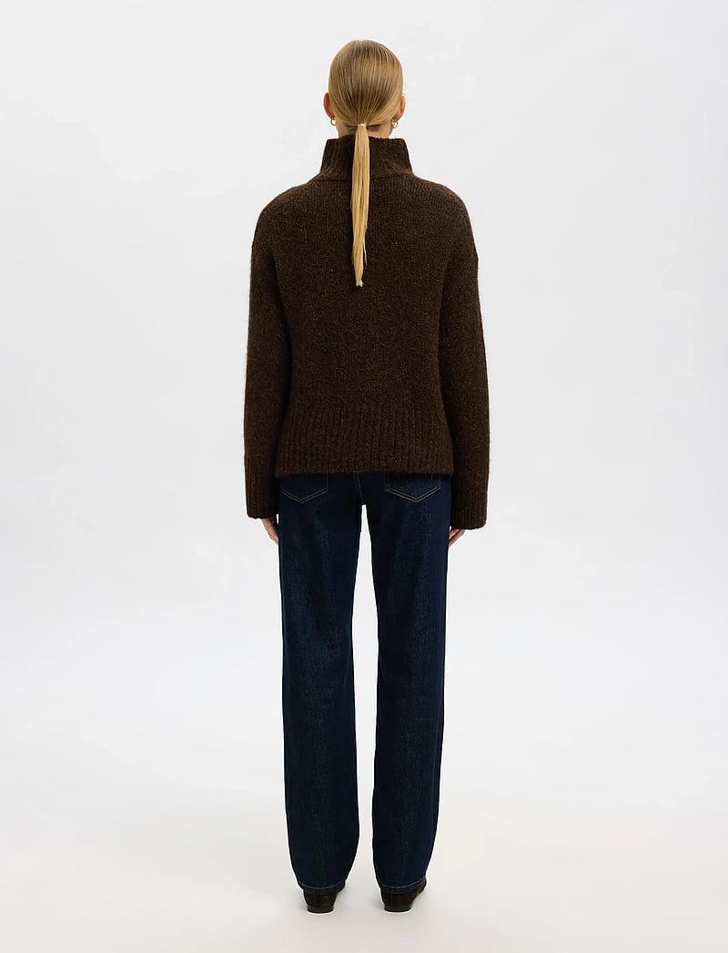 Selected - SLFGABRIELLA LS KNIT HIGH NECK NOOS - pullover - delicioso - 2