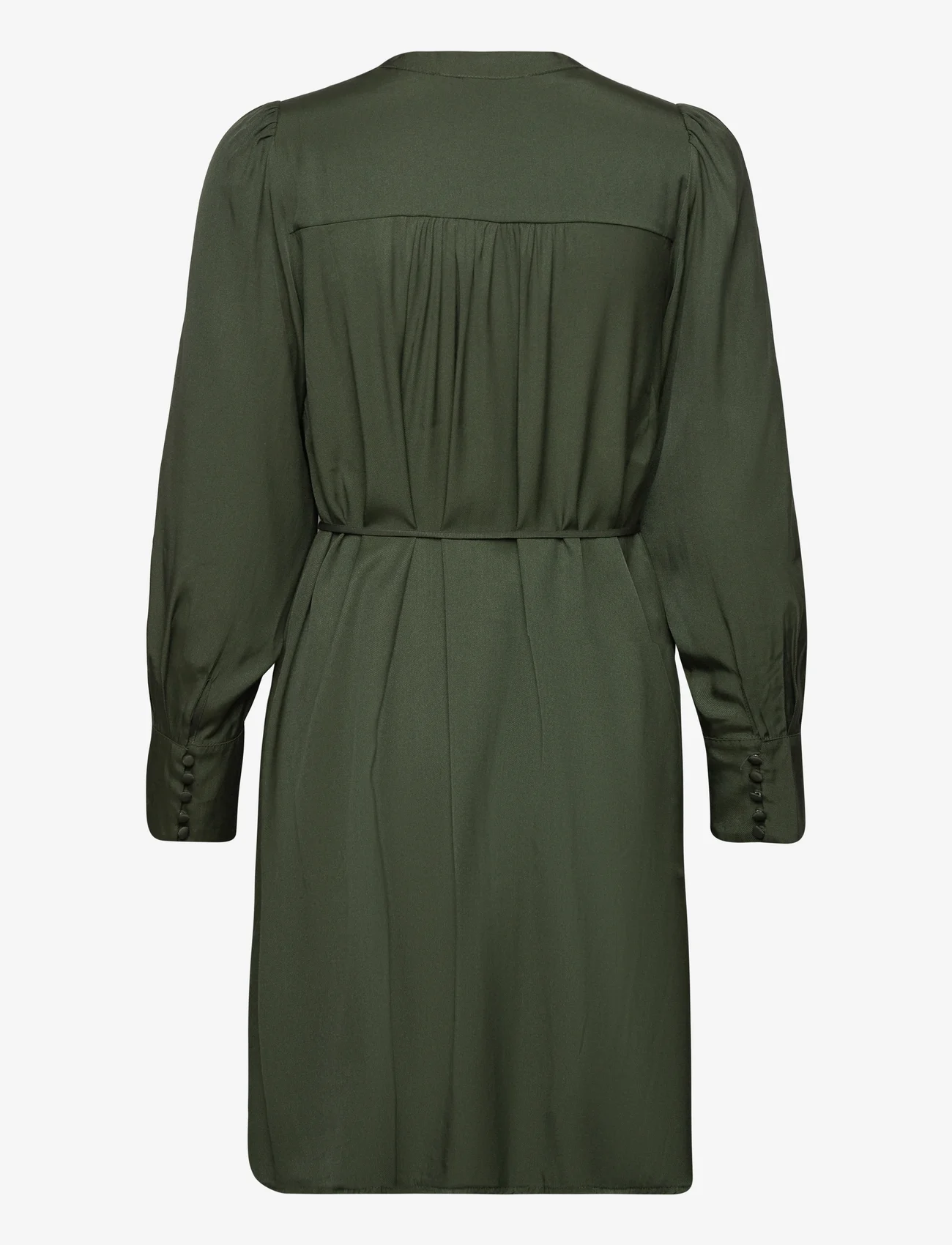 Selected Femme - SLFKASSANDRA LS SHORT DRESS B - sommerkleider - duffel bag - 1