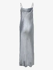 Selected Femme - SLFSILVA ANKLE STRAP DRESS B - sukienki na ramiączkach - silver - 1