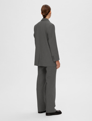 Selected Femme - SLFRITA LS RELAXED BLAZER DGM NOOS - feestelijke kleding voor outlet-prijzen - dark grey melange - 3