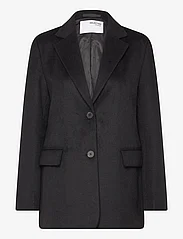Selected Femme - SLFSASJA WOOL BLAZER B - ballīšu apģērbs par outlet cenām - black - 0