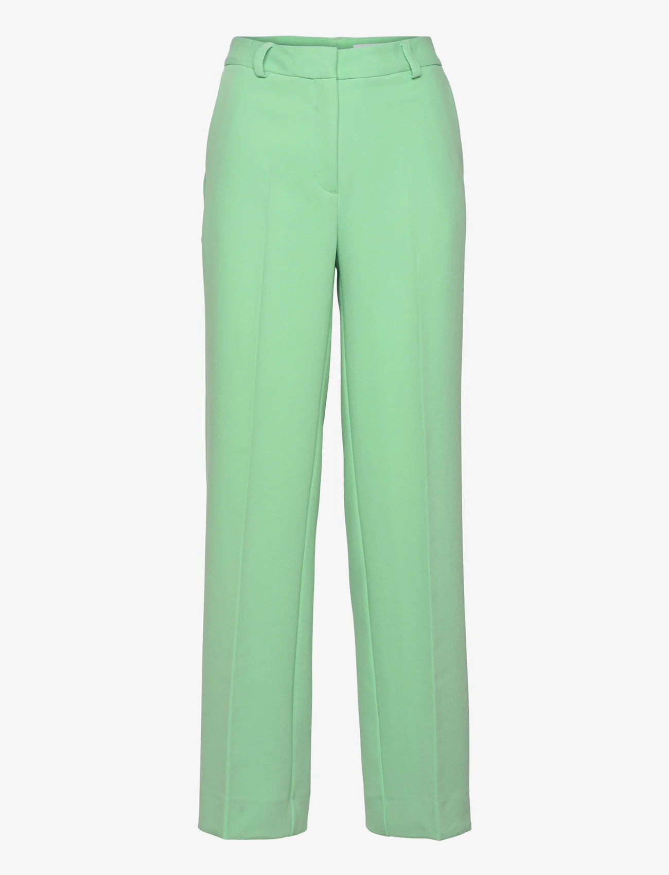 Selected Femme - SLFNEW MYLA HW WIDE PANT NOOS - formell - absinthe green - 0