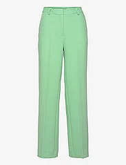 Selected Femme - SLFNEW MYLA HW WIDE PANT NOOS - formell - absinthe green - 0