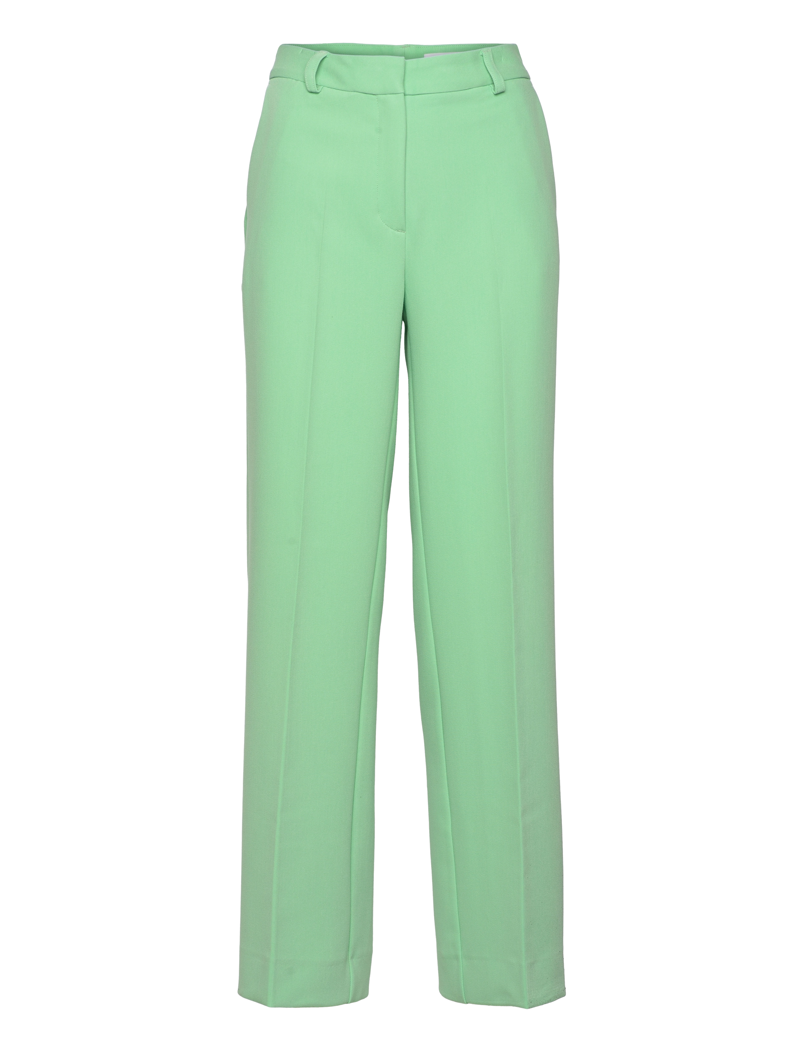 Selected SLFNEW MYLA HW WIDE PANT NOOS - Bukser - ABSINTHE GREEN / green