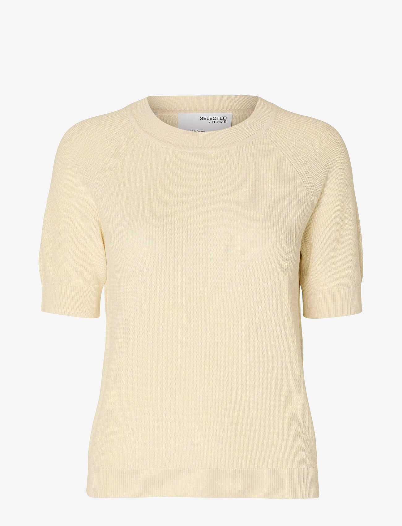 Selected | Slfelinna New Ss Knit Top Noos | XXL